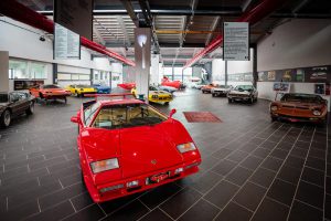 Countach F. Lamborghini Museum - Exhibition Space