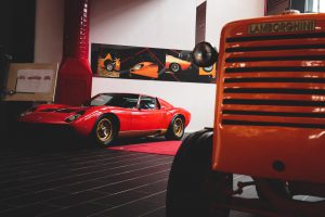 Miura at F. Lamborghini Museum - Exhibition Space