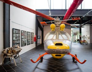 Lamborghini Helicopter exhibition at F. Lamborghini Museum