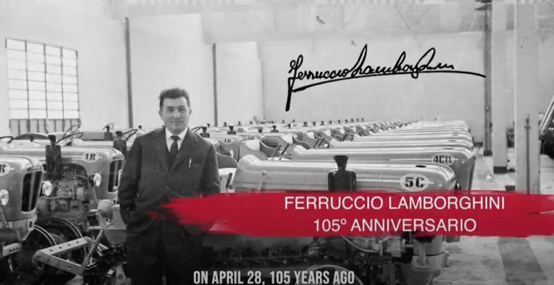 105 Anniversario Ferruccio Lamborghini